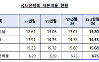 국내은행, 1분기 BIS자본비율 15.68%…전분기比 0.08%p↑